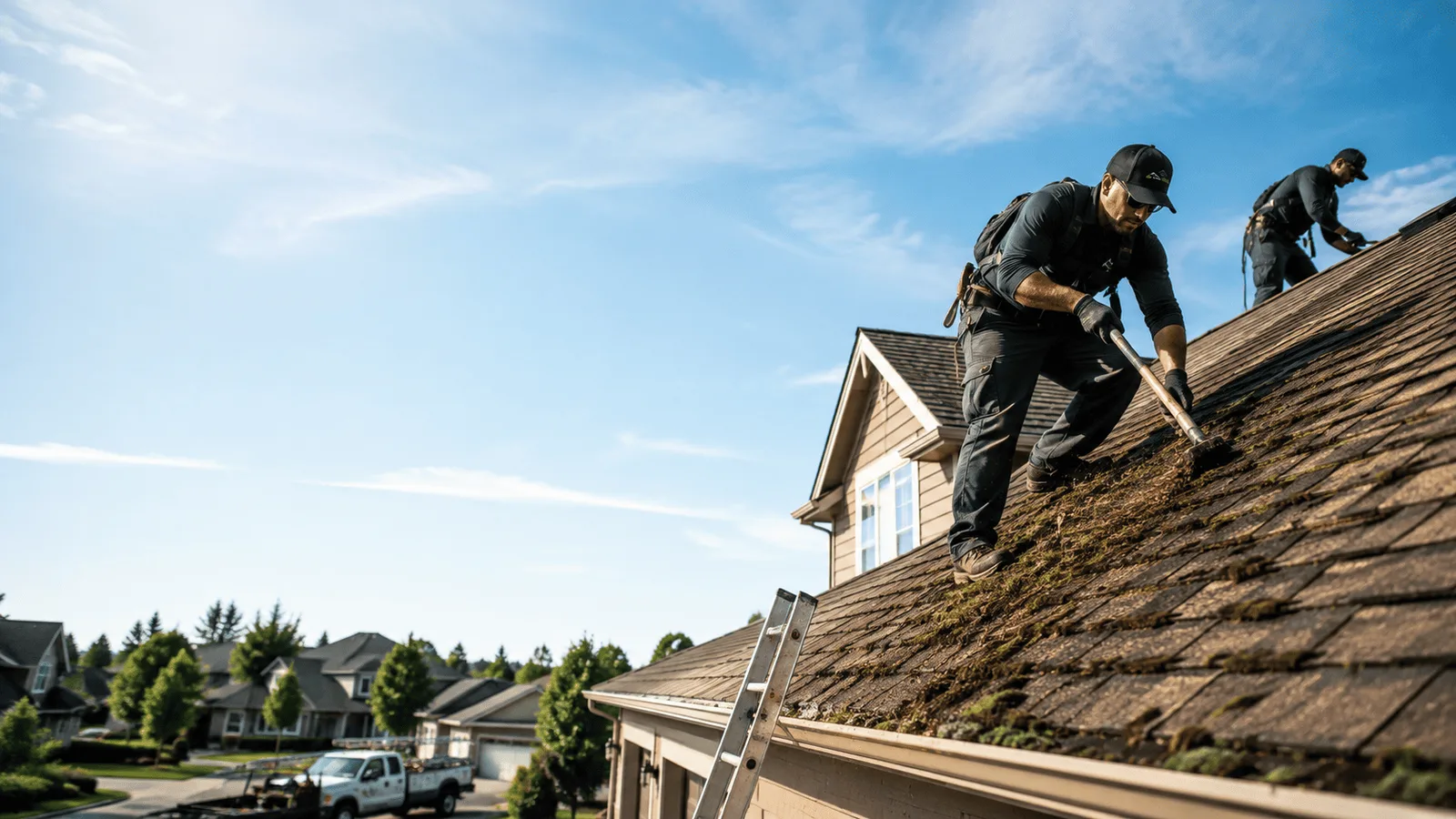 Roof Moss Removal in Mobridge, SD near me